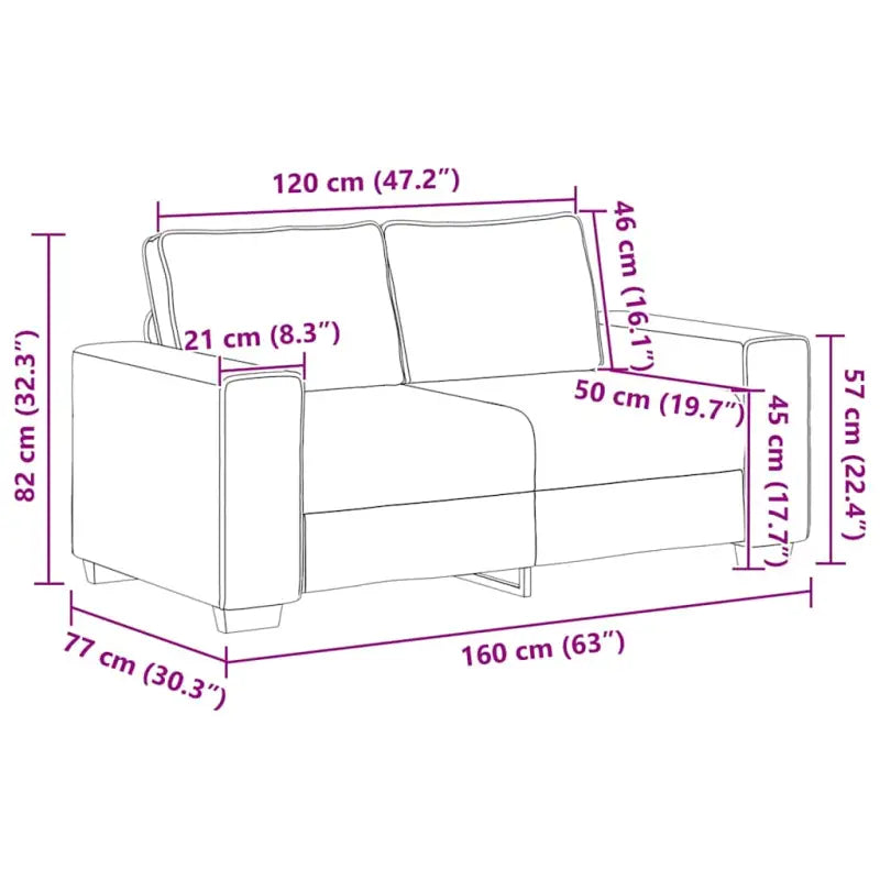 Banken loungeset met brede armleuningen en comfortabele zithoek - Banken