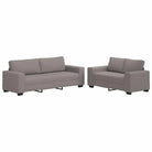 Banken loungeset met brede armleuningen en comfortabele zithoek - Banken