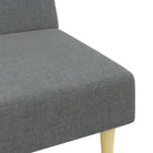 Banken loungeset met chaise longue en comfortabele hoogte rugleuning - Banken