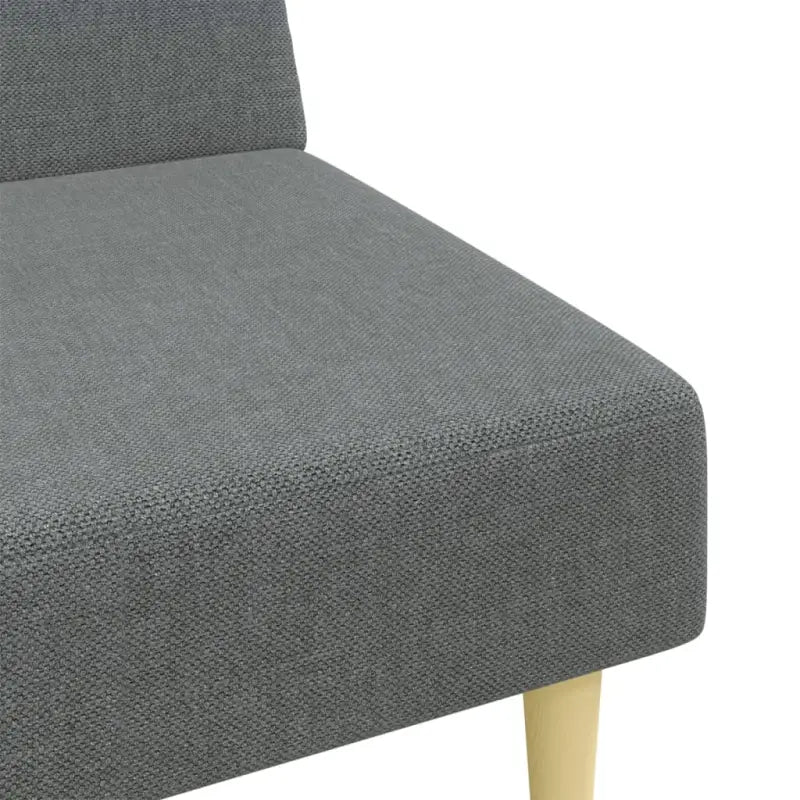 Banken loungeset met chaise longue en comfortabele hoogte rugleuning - Banken