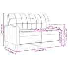 Banken loungeset met comfortabele afmetingen en stijlvolle design - Banken