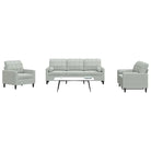 Banken loungeset met comfortabele zithoogte en elegante totale afmetingen - Banken
