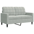 Banken loungeset met comfortabele zithoogte en elegante totale afmetingen - Banken