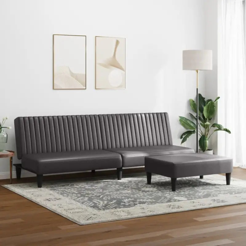 Banken loungeset met hoge rugleuning en totale afmetingen voor in huis - Banken