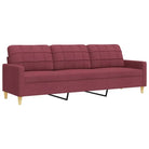 Banken loungeset met opvallend design en volledige afmetingen - Banken