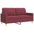 Banken loungeset met opvallend design en volledige afmetingen - Banken