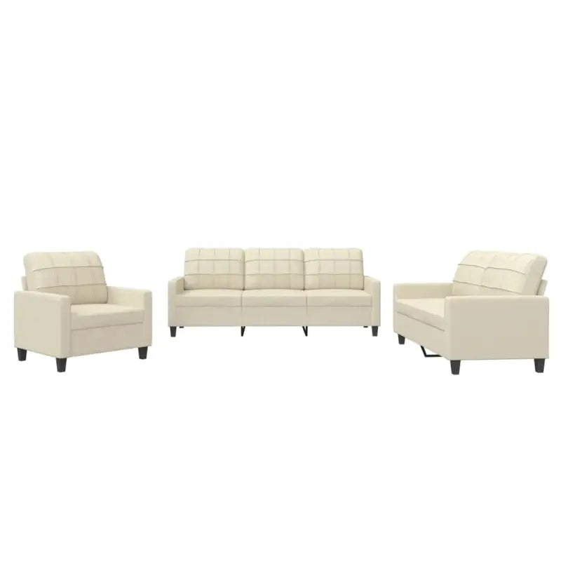 Banken loungeset met ruime totale afmetingen en comfortabele breedte zitting - Banken