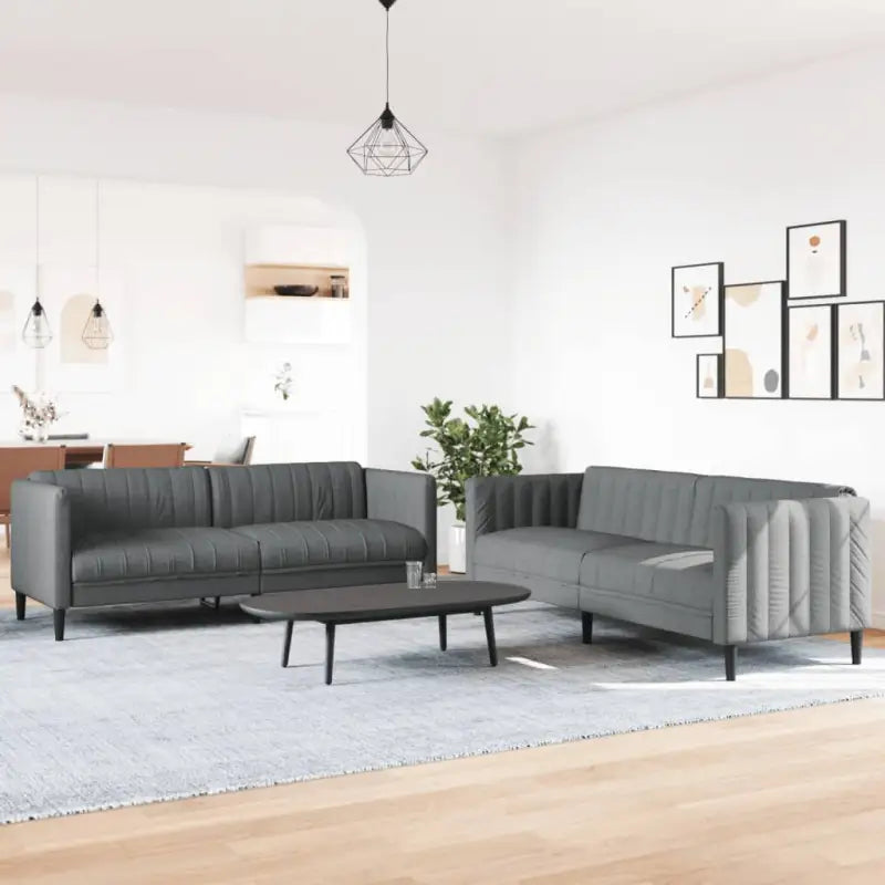Banken loungeset met stijlvolle vormgeving en comfortabele afmetingen - Banken
