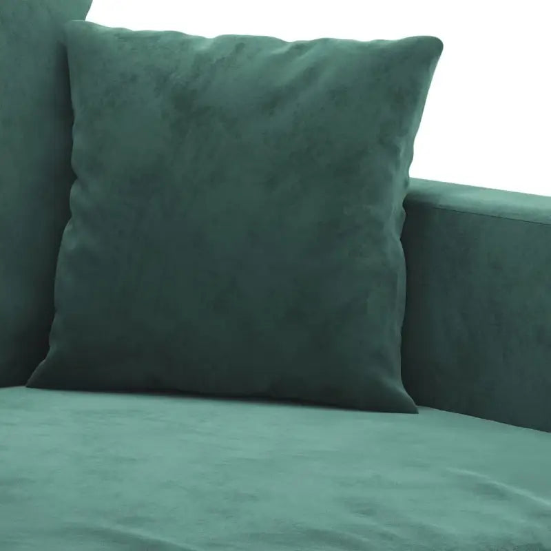 Banken loungeset met zachte fluweel bekleding en comfortabele totale afmetingen - Banken