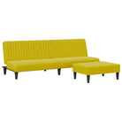 Banken loungeset met zachte fluweel en prettige hoogte rugleuning - Banken