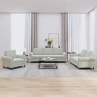 Banken loungeset met zachte fluweel stof en perfecte totale afmetingen - Banken