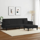 Banken loungeset met zachte fluwelen bekleding en comfortabele hoogte rugleuning - Banken