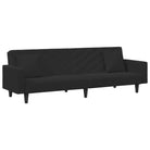 Banken loungeset met zachte fluwelen bekleding en comfortabele hoogte rugleuning - Banken