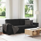 Banken met brede armleuningen voor gezelligheid en stijl in huis - Zwart / 180 cm - Banken