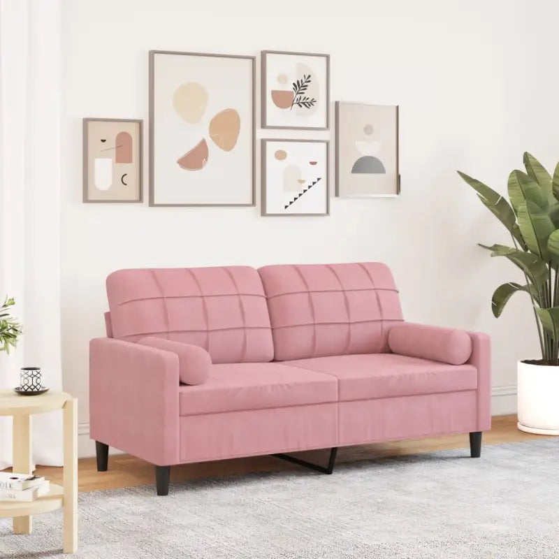 Banken met comfortabel materiaal vulling voor gezellige momenten - Roze / 140 cm - Banken