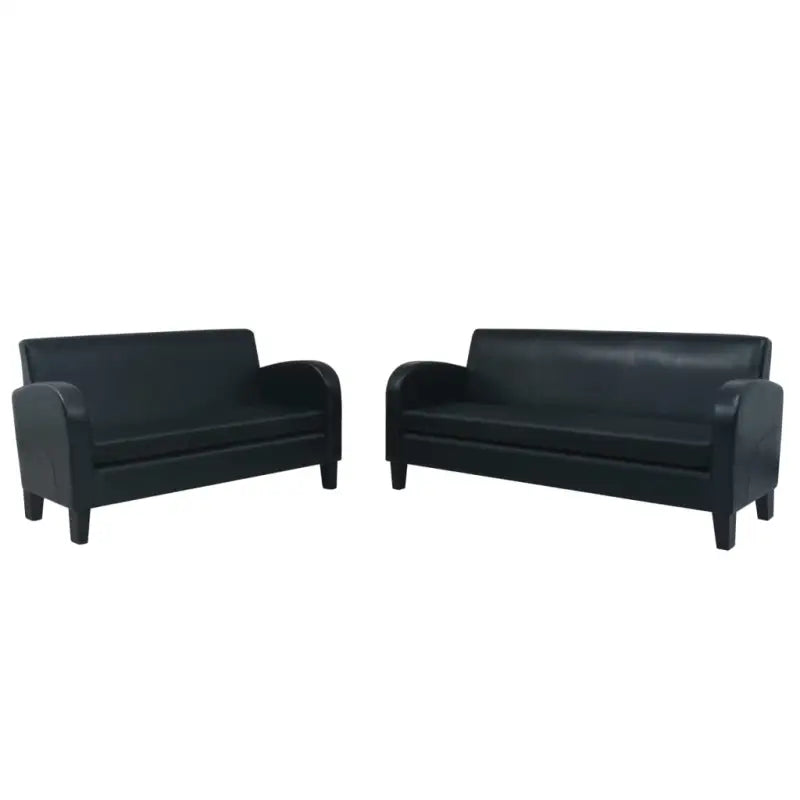 Banken met houten frame en ruime breedte zitting voor extra comfort - 2-zits + 3-zits - Banken