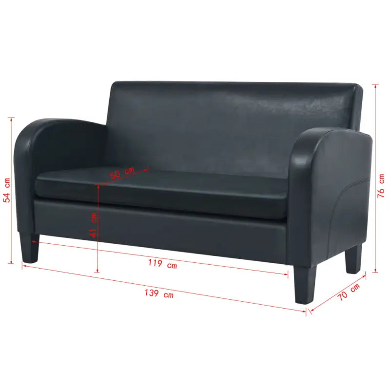 Banken met houten frame en ruime breedte zitting voor extra comfort - 2-zits + 3-zits - Banken