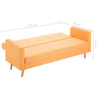 Banken met houten frame voor comfortabel en modern interieur - Oranje - Banken