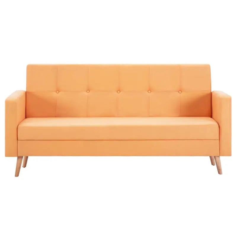 Banken met houten frame voor comfortabel en modern interieur - Oranje - Banken