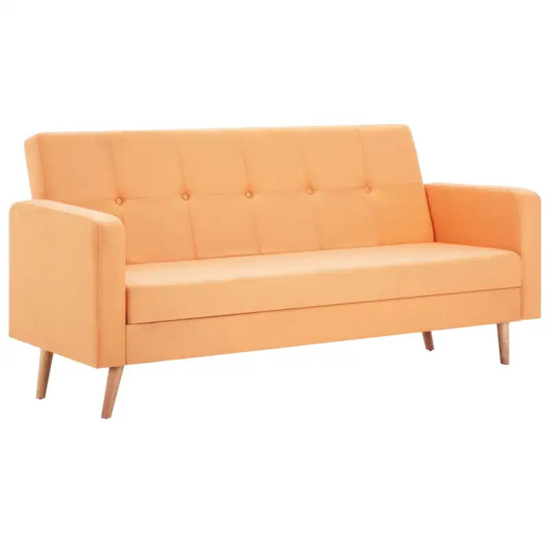 Banken met houten frame voor comfortabel en modern interieur - Oranje - Banken
