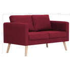 Banken met houten frame voor woonkamer en kantoor levering bevat - Banken