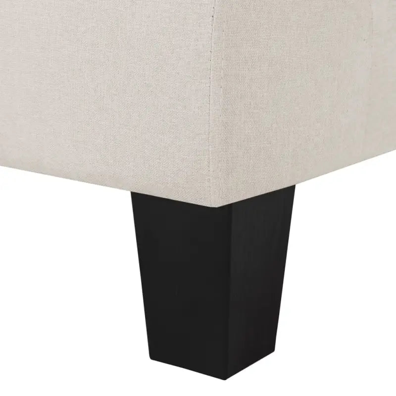 Banken met kunststof poten voor een moderne woonkamer - Crème / Driezitsbank - Banken