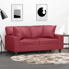 Banken met moderne uitstraling en hoogwaardig materiaal vulling - Wijnrood / 120 cm - Banken