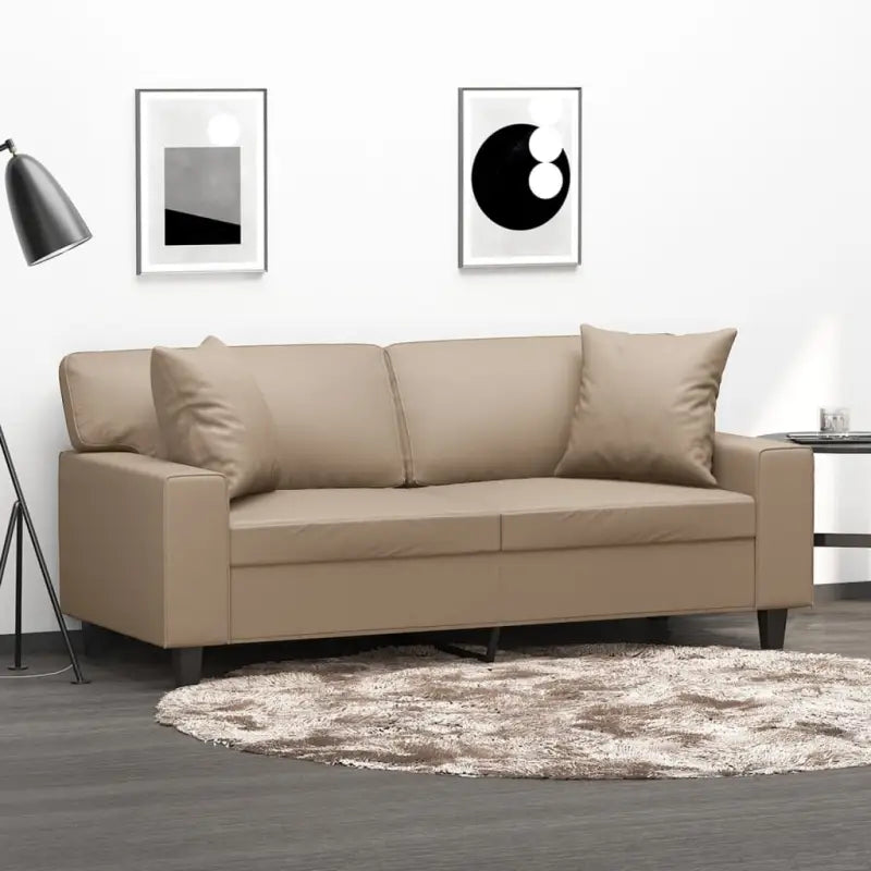 Banken met moderne uitstraling en hoogwaardig materiaal vulling - Cappuccino / 140 cm - Banken