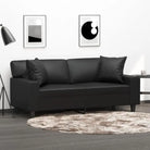 Banken met moderne uitstraling en hoogwaardig materiaal vulling - Zwart / 140 cm - Banken