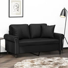 Banken met moderne uitstraling en hoogwaardige materiaal vulling - Zwart / 120 cm - Banken