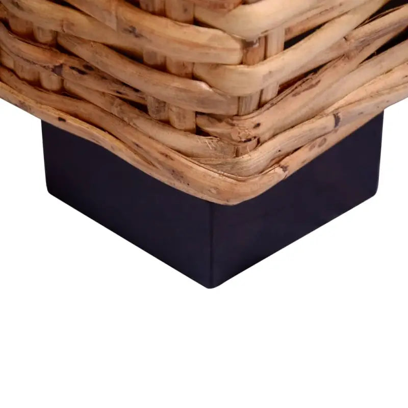 Banken set met natuurlijk rattan levering bevat ruime breedte zitting - 2-zits + 3-zits - Banken