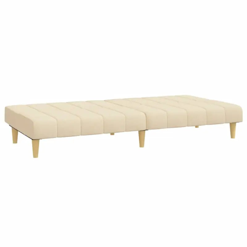 Banken slaapbank met comfortabele zitruimte en totale afmetingen - Crème - Banken