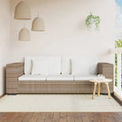Banken van echt rattan met levering bevat voor stijl en functionaliteit - Bruin / Driezitsbank - Banken