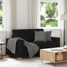 Banken voor een comfortabele zitervaring met stijl en ontspanning - Zwart / 120 cm - Banken