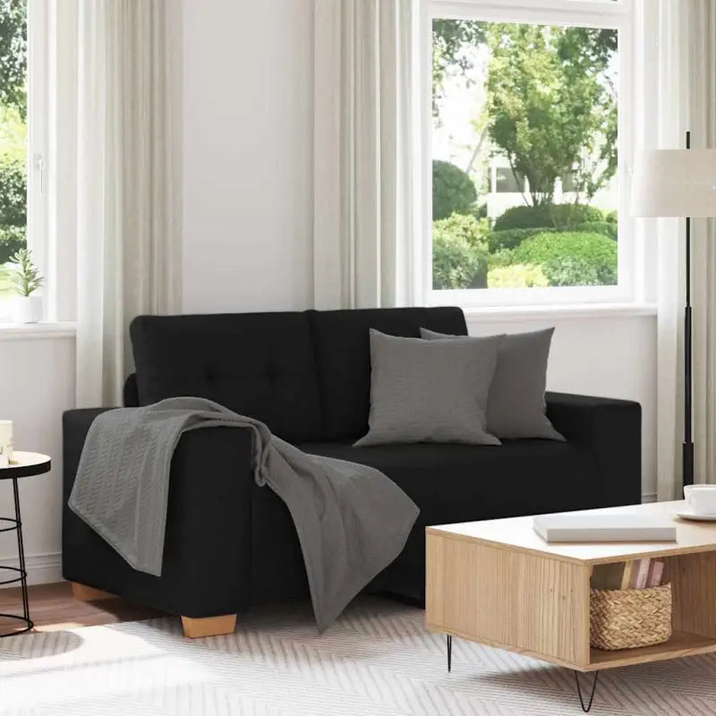 Banken voor een comfortabele zitervaring met stijl en ontspanning - Zwart / 120 cm - Banken