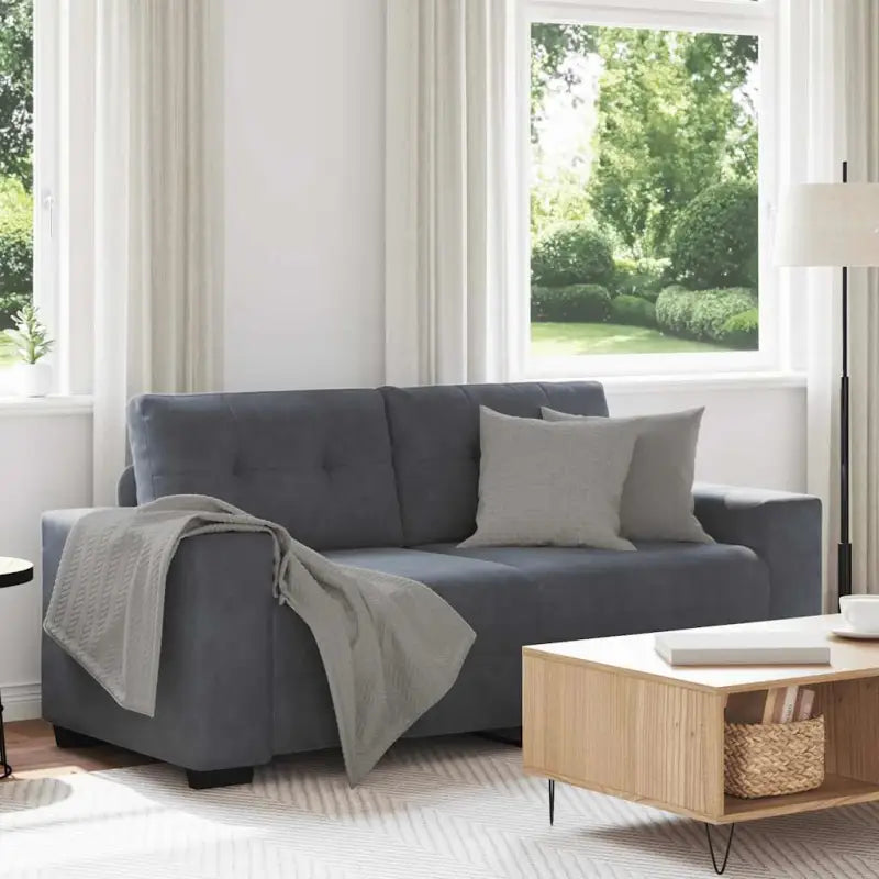 Banken voor een comfortabele zitervaring met stijl en rust - Donkergrijs / 140 cm - Banken