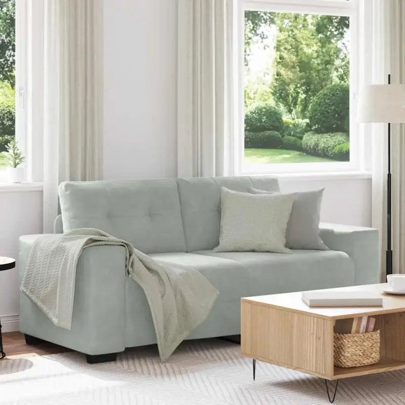 Banken voor een comfortabele zitervaring met stijl en rust - Lichtgrijs / 140 cm - Banken