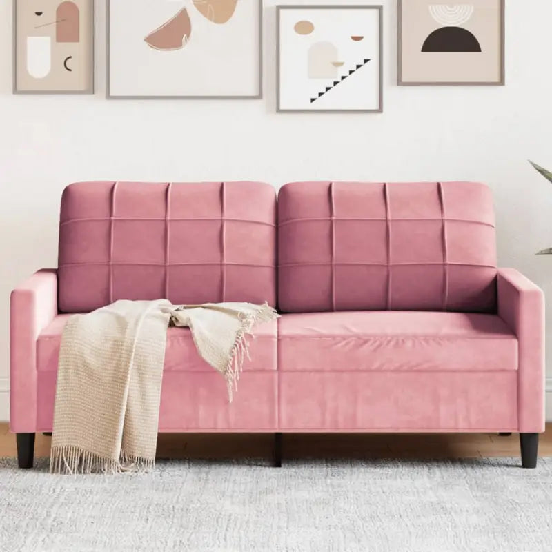 Banken voor gezellige zithoek en ontspannen sfeer - Roze / 140 cm - Banken