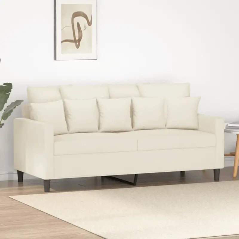 Banken voor gezelligheid en ontspanning in huis - Crème / 140 cm - Banken