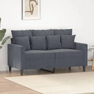 Banken voor gezelligheid en ontspanning in huis - Donkergrijs / 120 cm - Banken