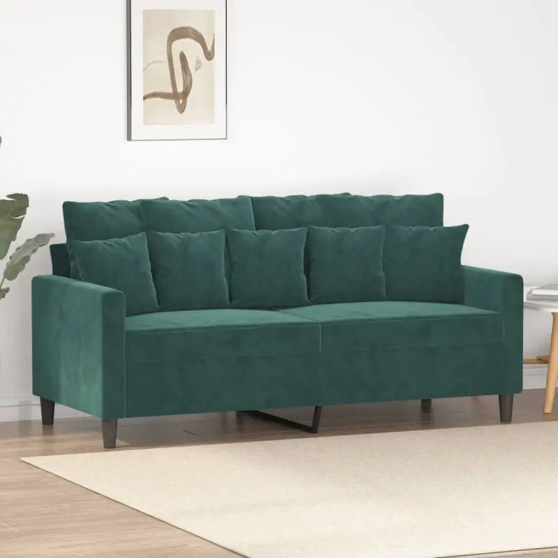 Banken voor gezelligheid en ontspanning in huis - Donkergroen / 140 cm - Banken