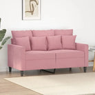 Banken voor gezelligheid en ontspanning in huis - Roze / 120 cm - Banken