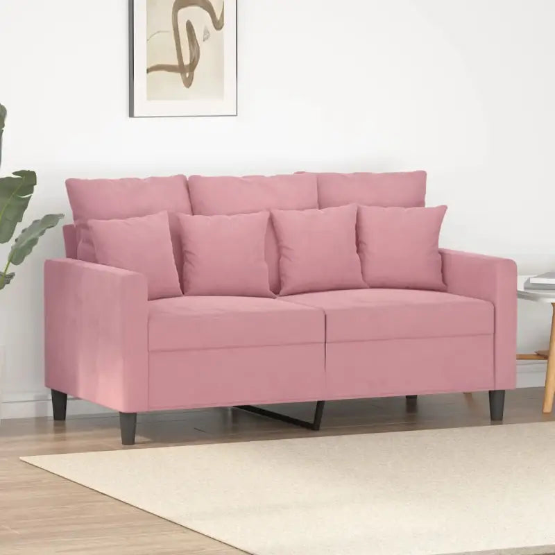 Banken voor gezelligheid en ontspanning in huis - Roze / 120 cm - Banken