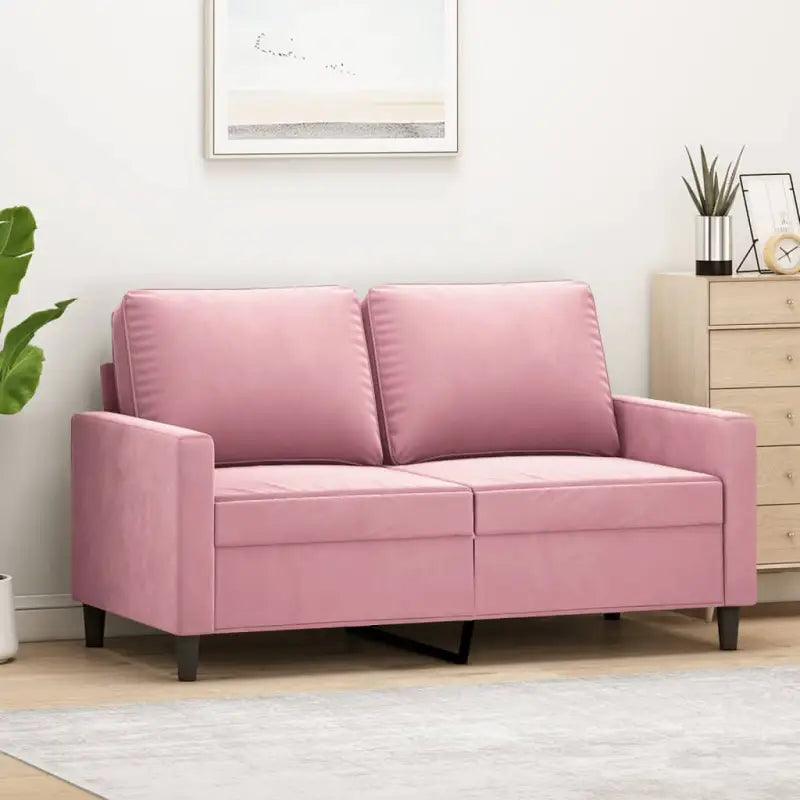Banken voor gezelligheid en ontspanning in huis - Roze / 120 cm - Banken