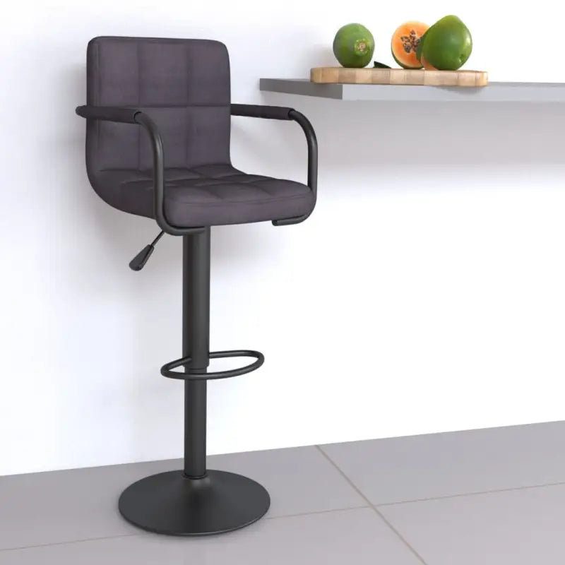 Barkruk met ingebouwde voetensteun voor extra zitcomfort - Taupe / 1 - Barkrukken