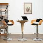 Barkrukken met gebogen hout en levering bevat set van 2 stoelen - Barkrukken