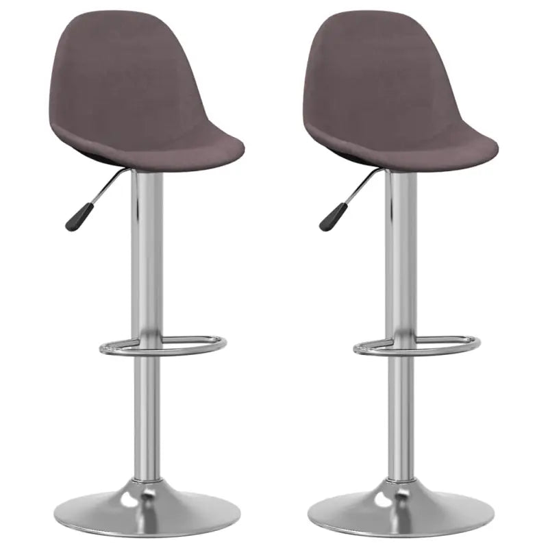 Barkrukken met ingebouwde voetensteun voor ultiem zitcomfort - Taupe / 2 - Barkrukken