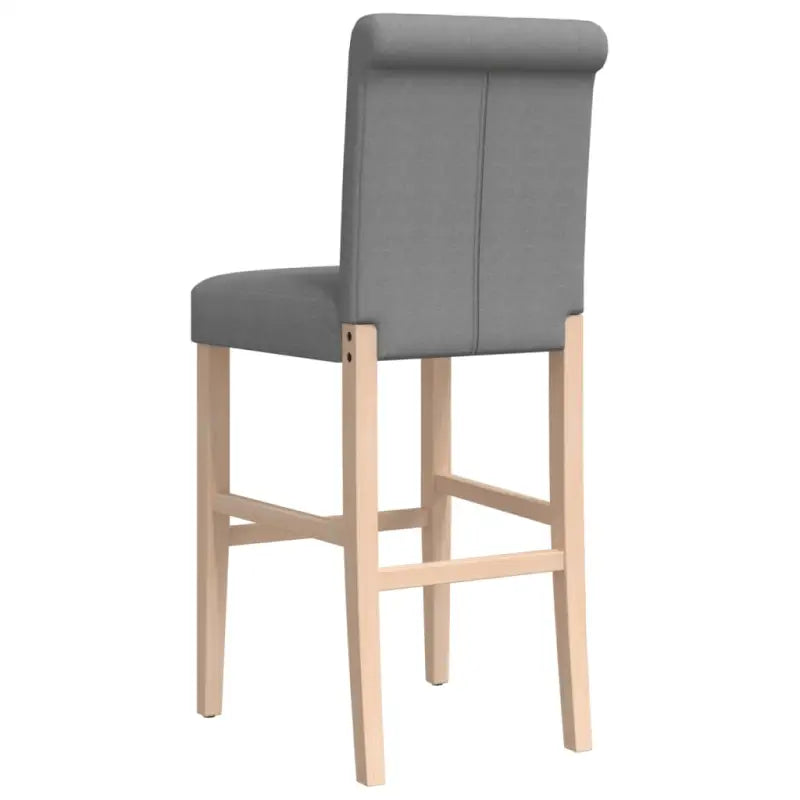 Barkrukken met massief rubberhout en comfortabele rugleuning - Barkrukken