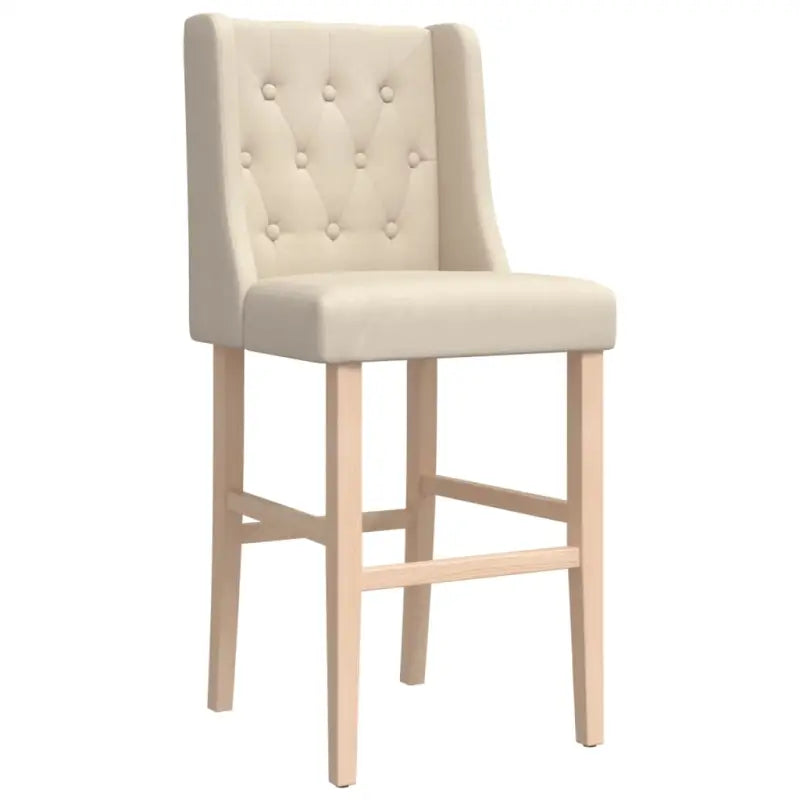 Barkrukken met massief rubberhout en comfortabele rugleuning - Barkrukken