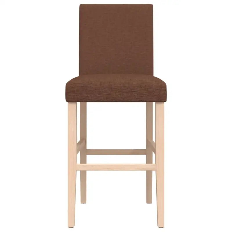 Barkrukken met zachte rugleuning en massief rubberhout voor dagelijks gebruik - Barkrukken
